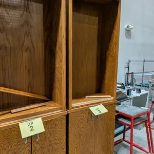 Storage Shelf with Cabinet