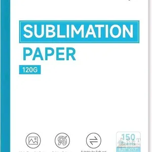 New Prime Vinyl Sublimation Paper 150 Sheets - 8.25 x11.7 inches Sublimation Paper Compatible with Inkjet Sublimation Printer 120gsm