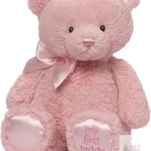 New GUND Baby "My First Teddy Bear" , Ultra Soft Animal Plush Toy for Babies and Newborns, Pink, 15”
