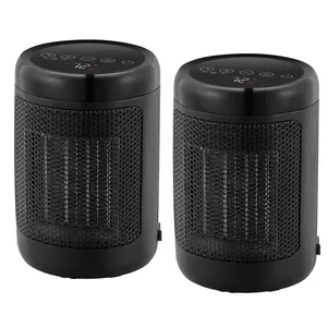 OMNIHEAT DIGITAL CERAMIC PERSONAL HEATER, 2-PACK -N
