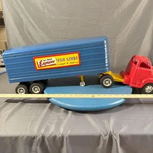 Vintage Hi-Way Express Van Lines Marx Toys Plastic