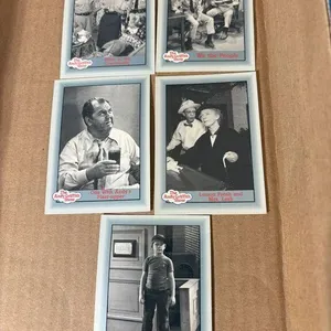 5 Vintage Andy Griffith Show PacificTrading Cards