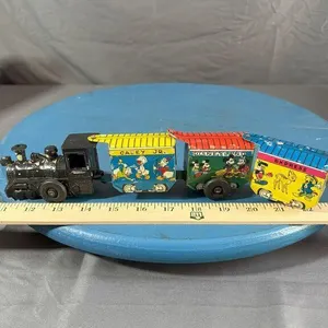 Disneyland Metal Toy Train Marx Casey Jr Wind up Z