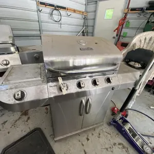 Char Broil Stainless Steel 4-Burner LP Grill