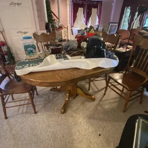 Dining Table 5ft x 42" & 4 Chairs