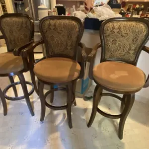 3 - Swivel Bar Stools 29"H