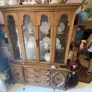 China Hutch - 2 Pc - 60"L x 17"W x 76"H