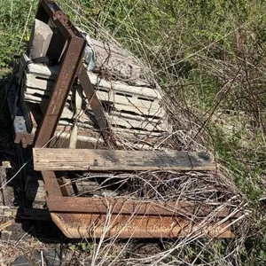 Homemade 3pt Grader w/blocks