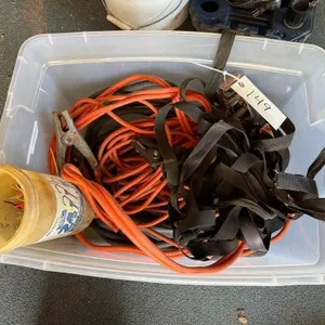 Extension Cord, Jumper Cables, Zip Ties