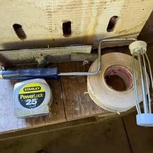 Scrapers, Tape Measure, Painting etc