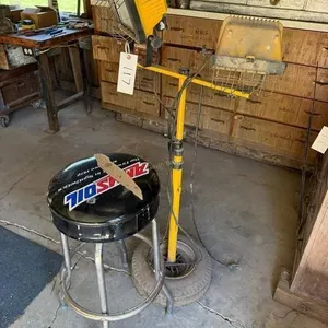 Shop Light & Stool