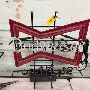 Budweiser working neon