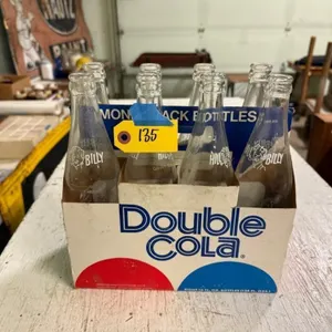 Double Cola Carrier & Hillbilly Bottles