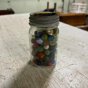 Jar of marbles