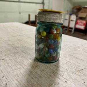 Jar of marbles