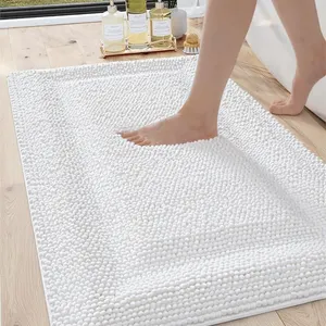 New $50 SEALED DEXI Chenille Thick Bath Mat Non...