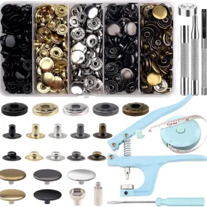 New $30 512 Pieces Snap Fasteners Kit,...
