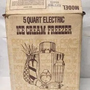 5 Quart Electric Ice Cream Freezer