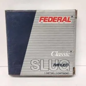 Federal 2 1/2" 410 GA Rifled Slugs