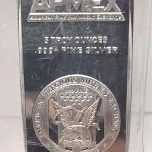 Apmex 5 Troy Oz. .999 Fine Silver