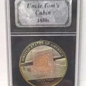 Uncle Tom's Cabin 1850s - .999 Fine Silver