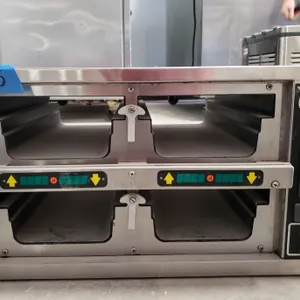 Duke FWM34-23-120 Dual-Sided, 6 Pan Visual Pass-Thru Food Warmer Holding Cabinet