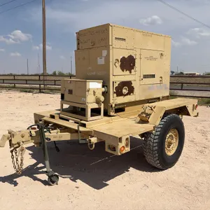 2006 U.S. DEPARTMENT OF DEFENSE MEP-804A 15KW TRAILER MOUNTED GENERATOR SN: FZ 59909