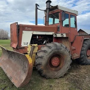 International 4166 Turbo 4wd Tractor w/ 12’ Degelman Dozer Blade, 7237hrs, S/N 2960416U011876