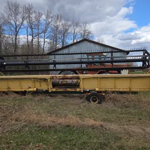 30' New Holland 971 Straight Cut Header for Parts w/ 2 Wheel Mover Included