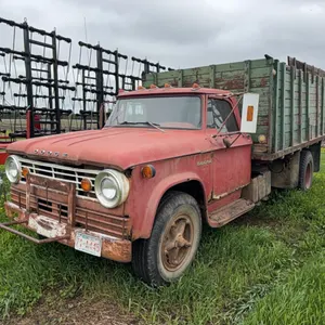 Dodge Grain Truck w/ Wood Box, Red, 92,260mi, Shedded, VIN D5L2978857