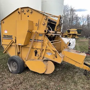 Vermeer 605-H Round Belt Baler, Shedded S/N 1359