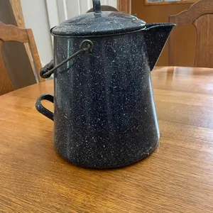 ENAMEL COFFEE POT