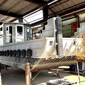 New build - 40' Aluminum Deck Boat "MARSH MULE"