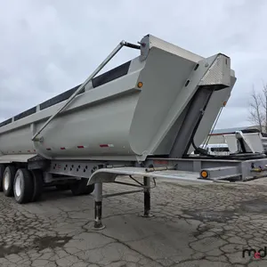 2004 Doepker 37' Tri/A End Dump Semi Trailer