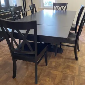 Dinette Table and 6 Chairs