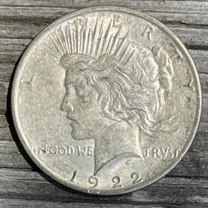 1922 Peace Silver Dollar