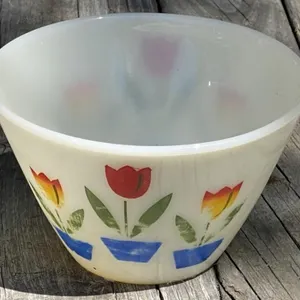 Fire King 6 1/2" Tulip Bowl