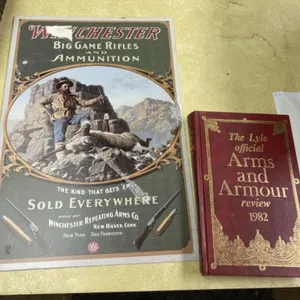 Winchester Sign & Book