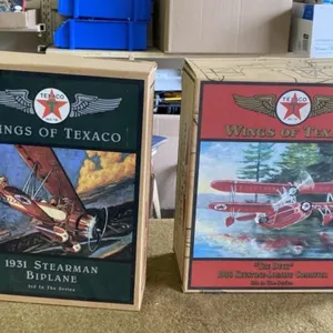 Wings of Texaco Diecast Planes