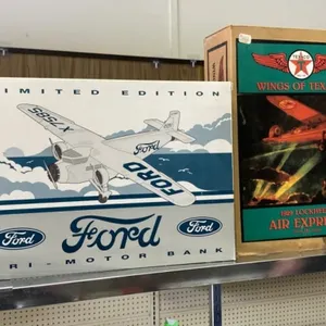Diecast Airplane Banks