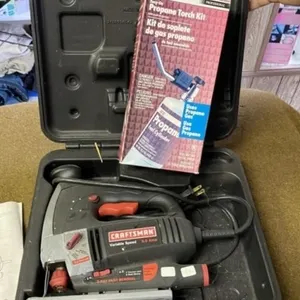 Propane Torch & Craftsman Jigsaw