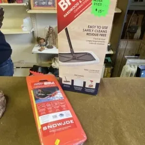 Dust Mop & Snow Blower