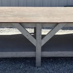 4' x 8' Wood Work Table