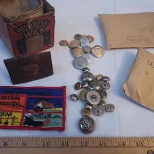 Military Buttons & Lodge Lot