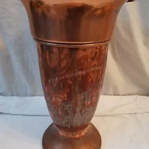 Solid Copper Urn