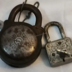 Two Pad Locks