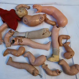 Vintage Doll Body Parts