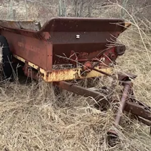 Antique NH Manure Spreader.