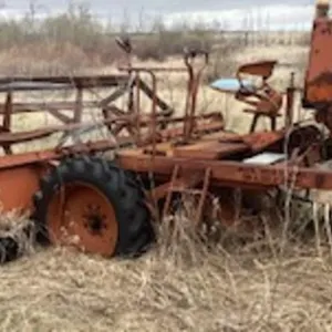 Coop 18 ft SP Swather for parts.