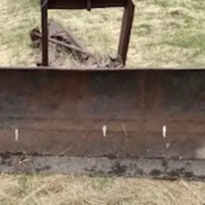 Leon�s 8 ft Dozer Blade.